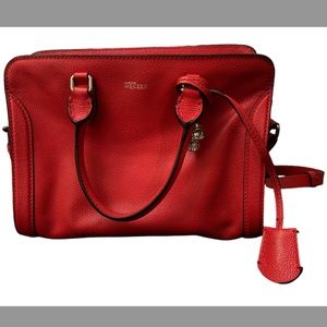 Alexander McQueen Authentic Medium Skull Padlock Tote